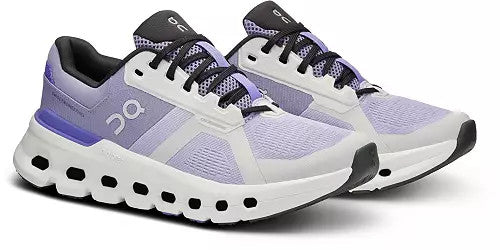 On Women's Cloudrunner 2 Running Shoes - Nimbus/Blueberry