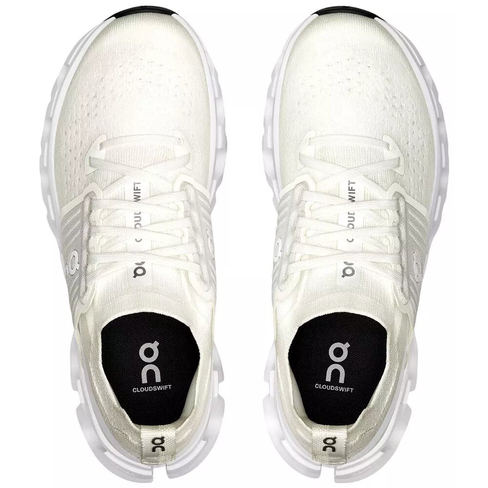 On Women's Cloudswift 4 Running Shoes - White/White