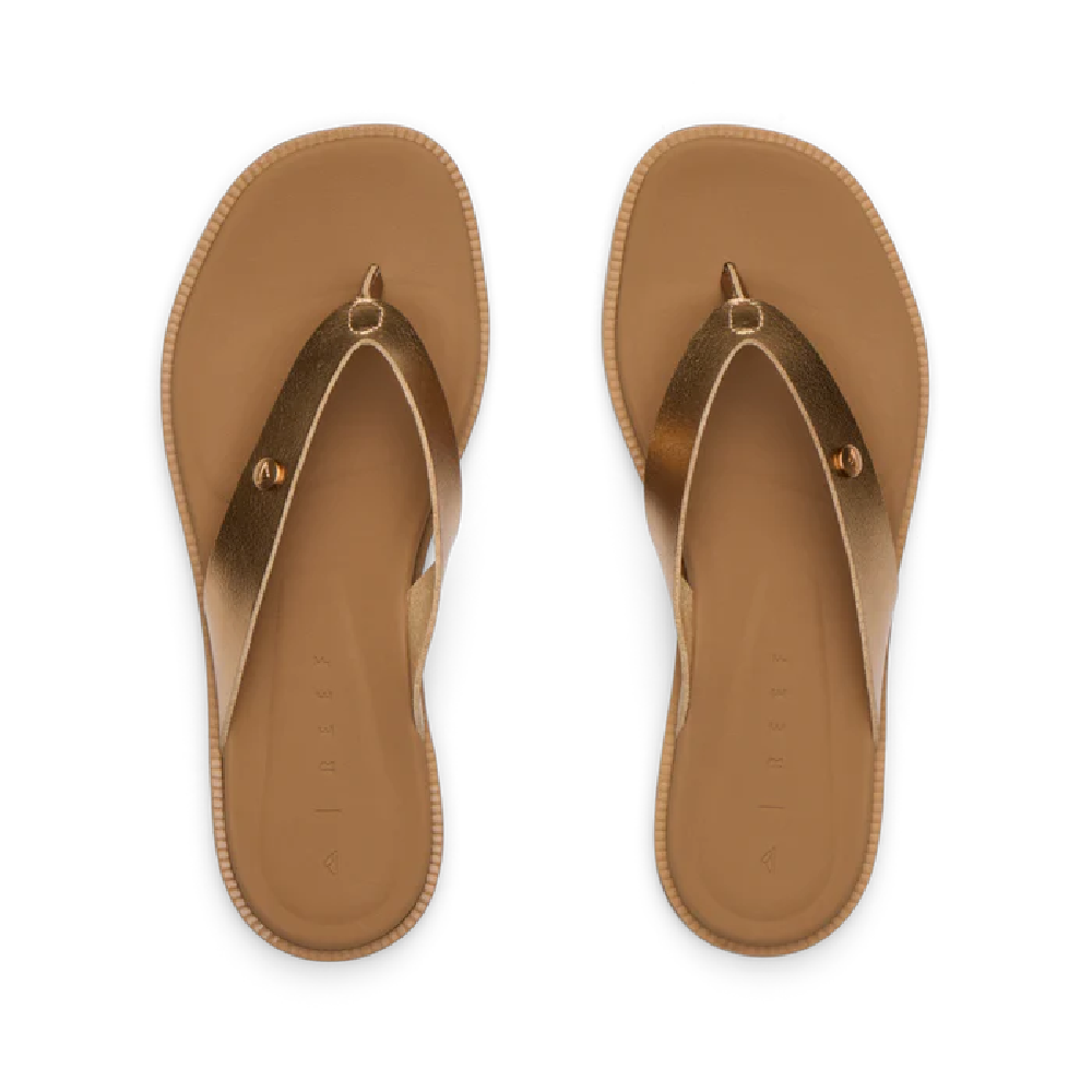 Reef Women’s Sunny Farrah Sunset Flip Flops – Bronze