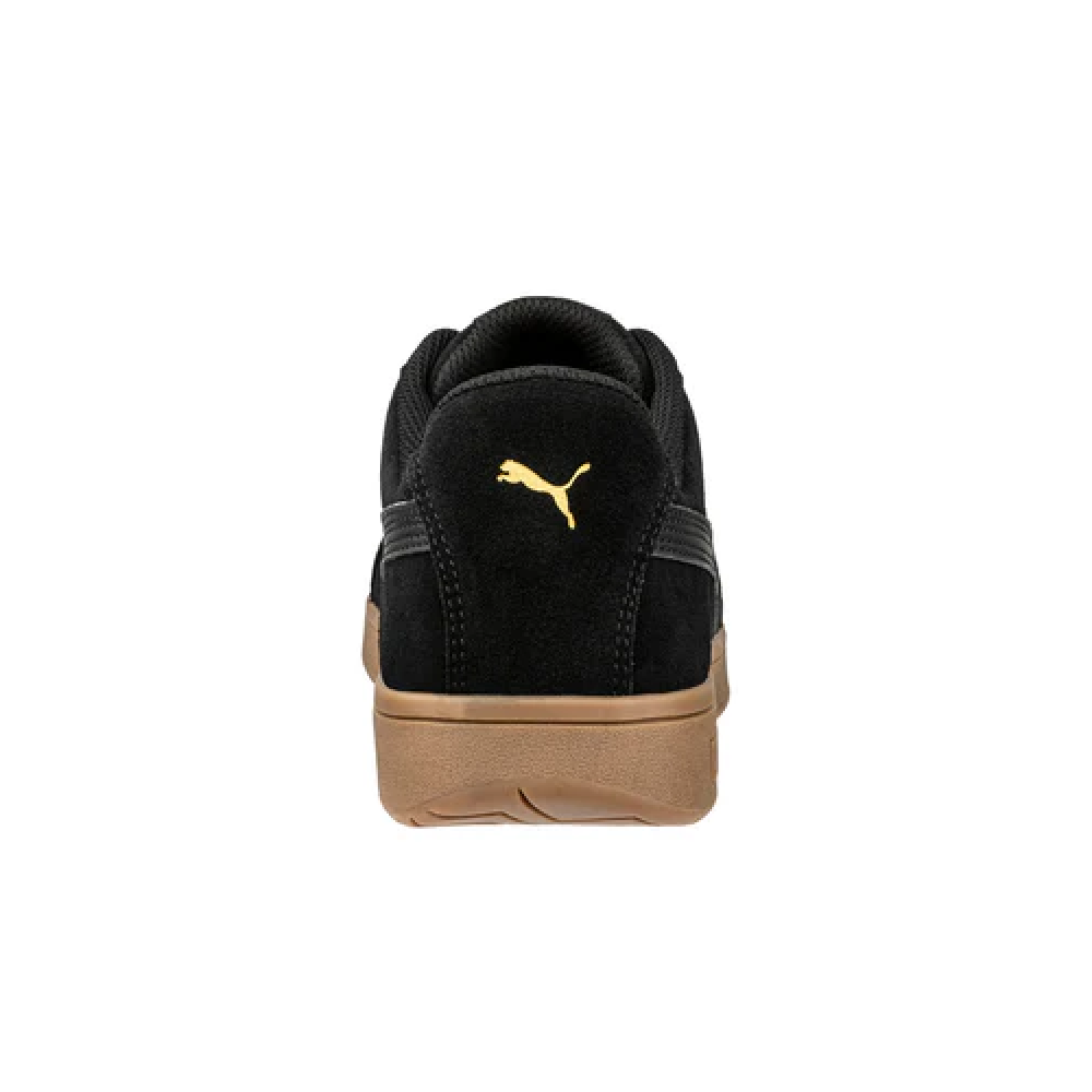 PUMA Safety Iconic Black Gum Low Composite Toe Work Shoe - Black/Gum