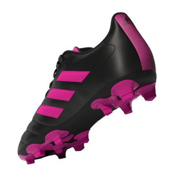 Adidas Goletto VIII FG J Kids Soccer Cleats - Core Black/Shock Team Pink 2/Core Black