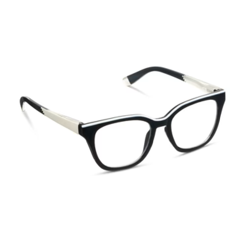 Peepers Le Fun Club Blue Light Reading Glasses – Black & White