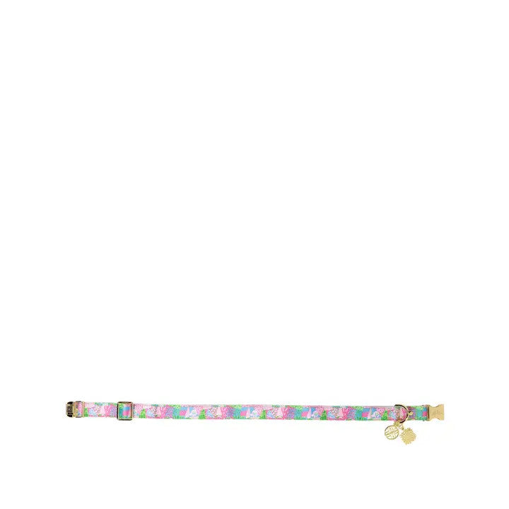 Lilly Pulitzer Dog Collar - Crazy Quilt Home - M/L
