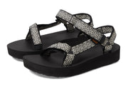 Teva Women's Midform Universal Sandal – Boho White/Black