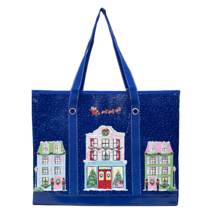 The Royal Standard Christmas Village Market Tote