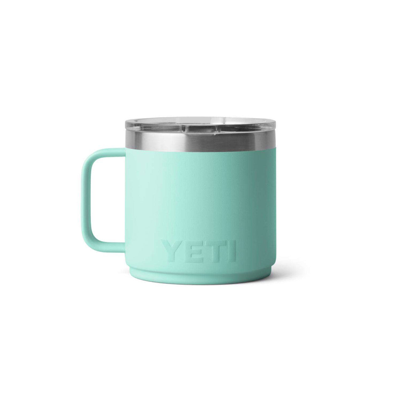 Yeti Rambler 14 oz Seafoam BPA Free Mug with MagSlider Lid