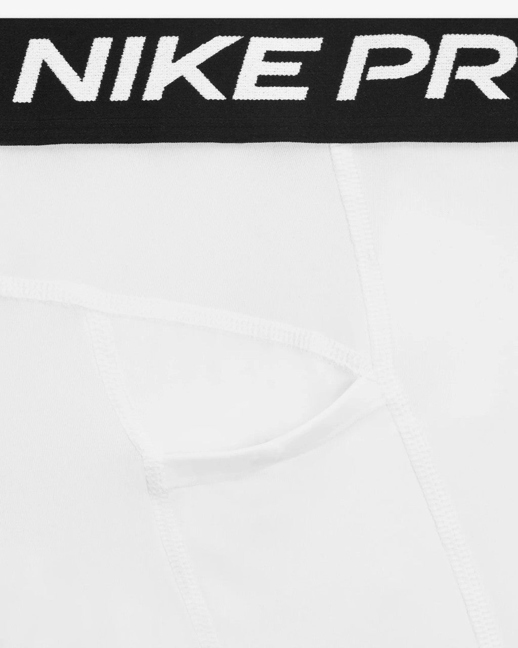 Nike Pro Dri-FIT Big Kids' (Boys') Shorts - White/Black
