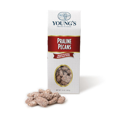 Young's Premium Foods Praline Pecans Box