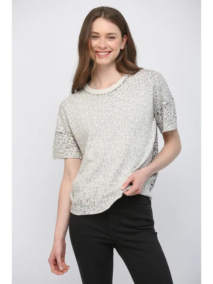 Fate Women's Short Sleeve Sweater