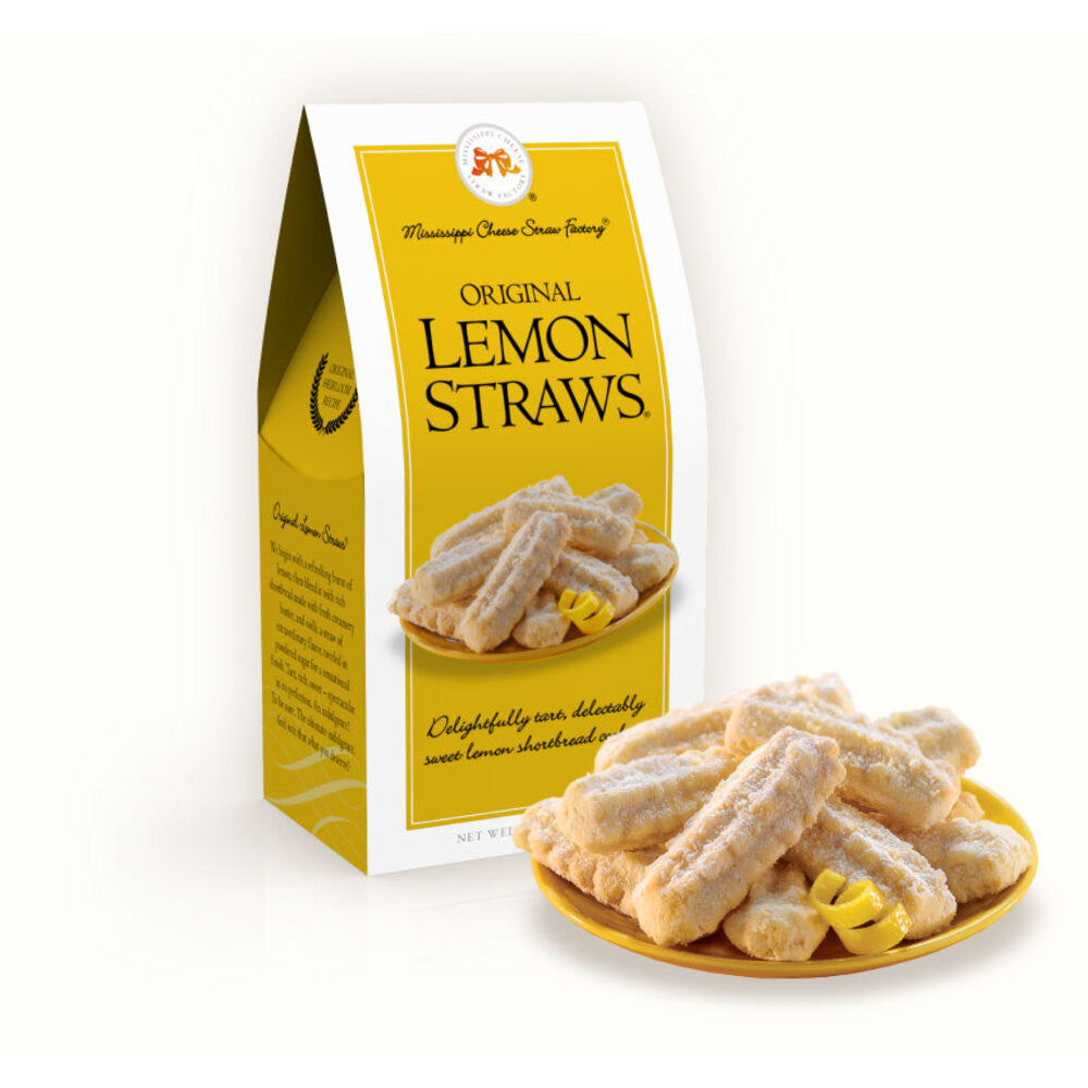 Mississippi Cheese Straw Factory Original Lemon Straws