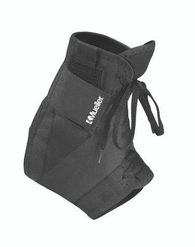 Mueller Soft Ankle Brace with Straps – Large