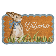 Mud Pie Easter Scalloped Doormat