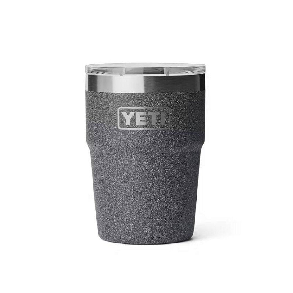 Yeti Rambler 16-Ounce Stackable Cup With Magslider Lid - Black Stone