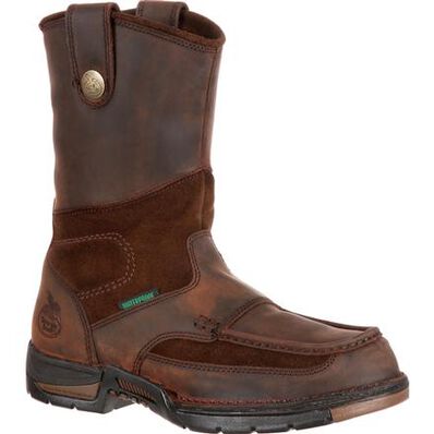 Georgia Boot Men's Athens Steel Toe Waterproof Wellington Boot
