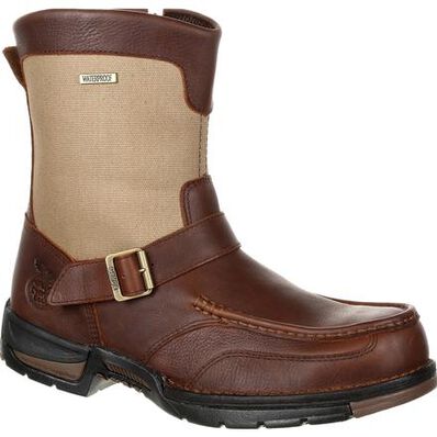 Georgia Boot Men's Athens Waterproof Side Zip Boot