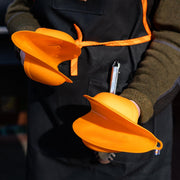 Drip EZ Silicone BBQ Grill Mitts – Orange