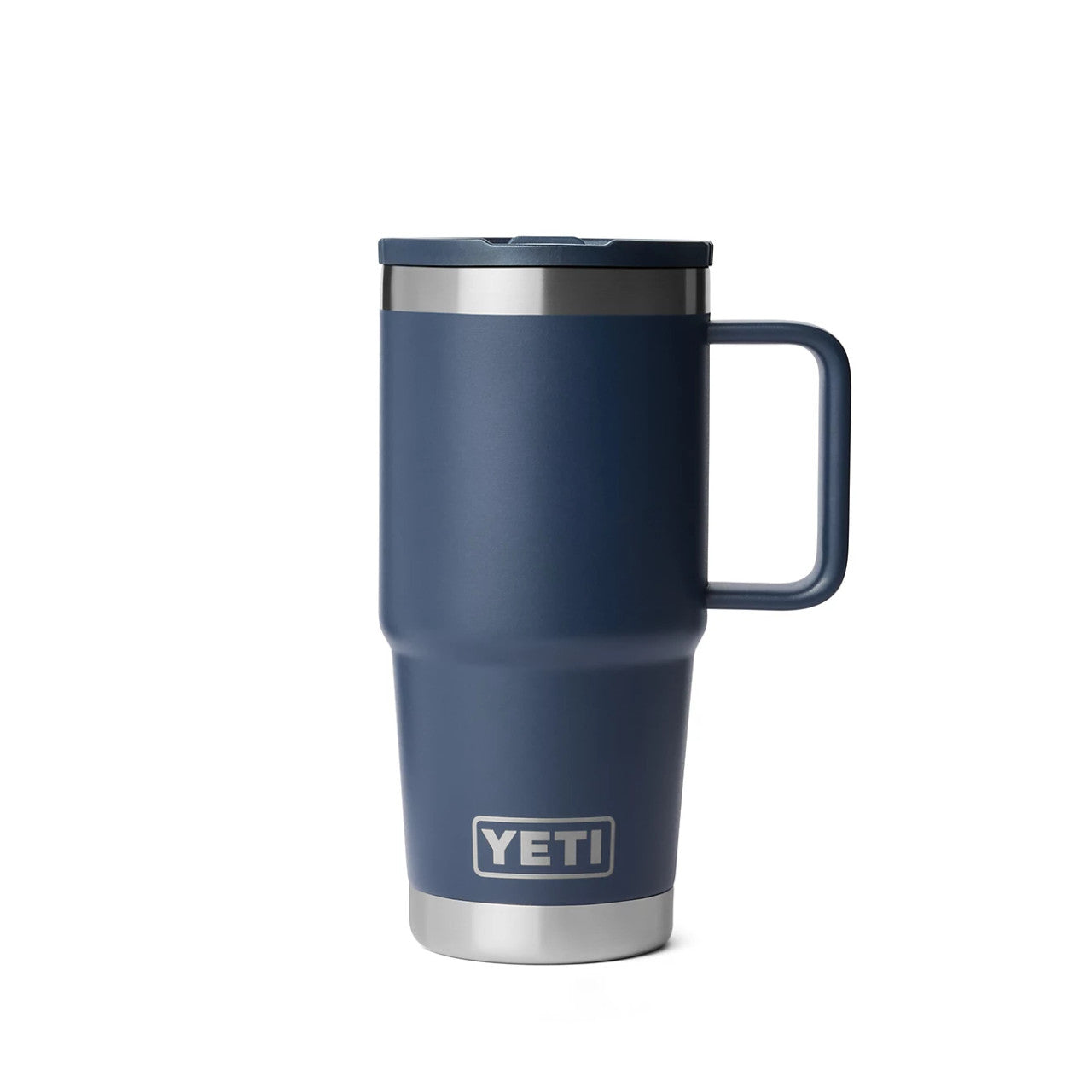 Yeti Navy 20oz Rambler Travel Straw Mug