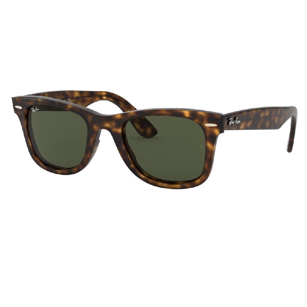 Ray-Ban Wayfarer Ease Sunglasses - Light Havana/G-15 Green