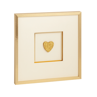 Mud Pie Framed Heart Wall Art