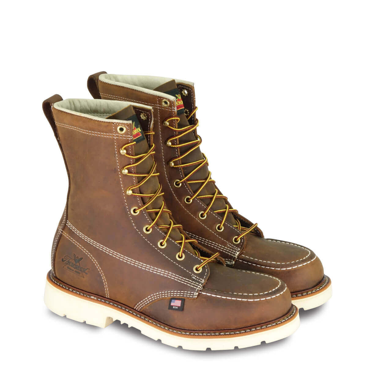 Thorogood American Heritage 8" Trail Crazyhorse Safety Toe