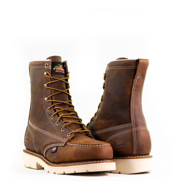 Thorogood American Heritage 8" Trail Crazyhorse Safety Toe