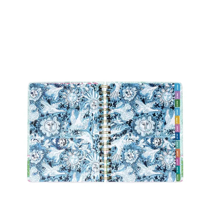 Lilly Pulitzer 17 Month Monthly Agenda - Fantastical