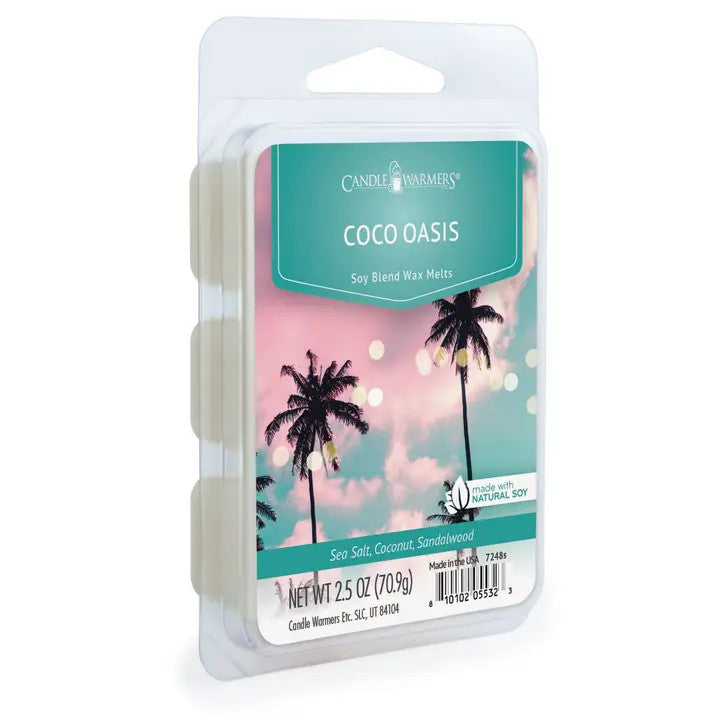 Candle Warmer Etc. 2.5 oz Wax Melt - Coco Oasis