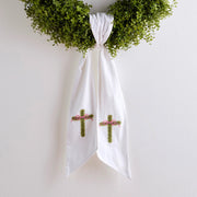 Raz 60" Cross Wreath Sash