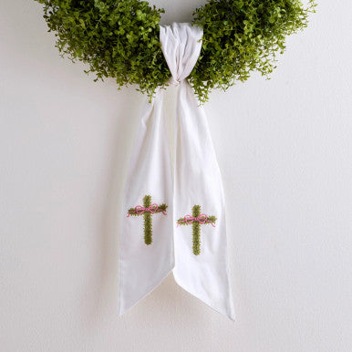 Raz 60" Cross Wreath Sash