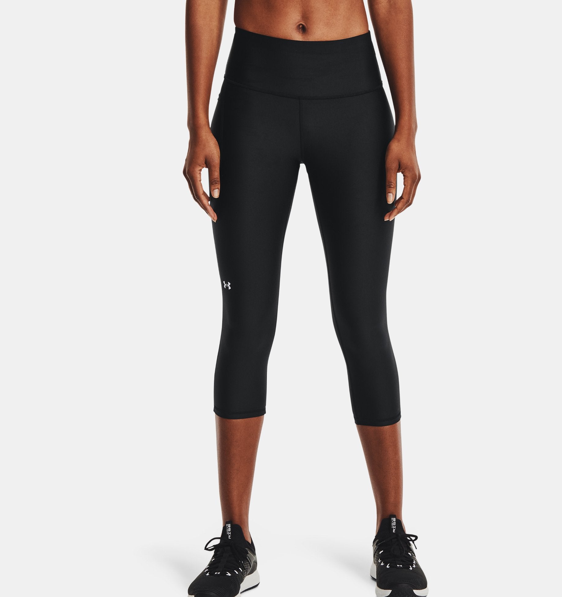 Under Armour Women's HeatGear Armour No-Slip Waistband Ankle Leggings