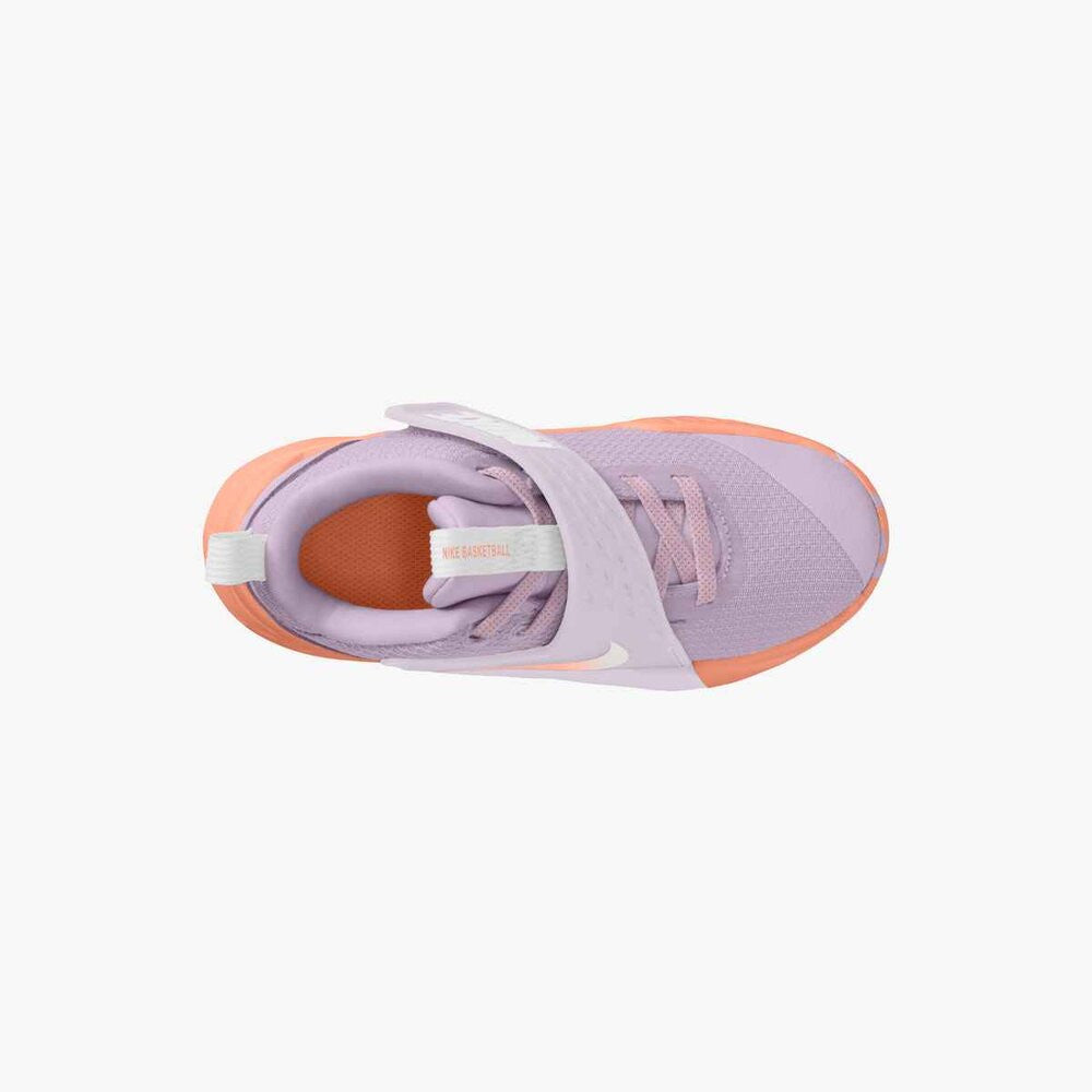 Nike Team Hustle D 12 Kids' Basketball Shoes - Doll/Apricot Agate/Pearl Pink/White