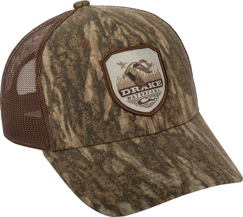 Drake Waterfowl Vintage Badge Mesh Back Cap