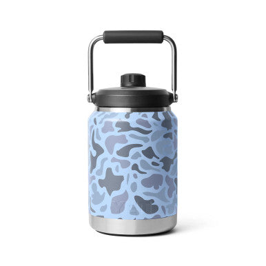 Yeti Blue Camo Rambler Half Gallon Jug 2.0
