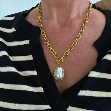 Chansuttpearls Pearl Drop Necklace