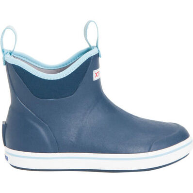 XTRATUF Women's Ankle Deck Boot - Navy