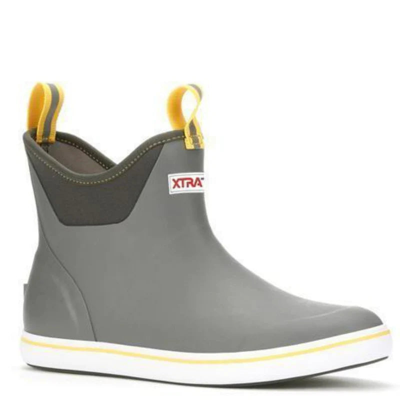 XTRATUF Men's Ankle Deck Boot - Grey