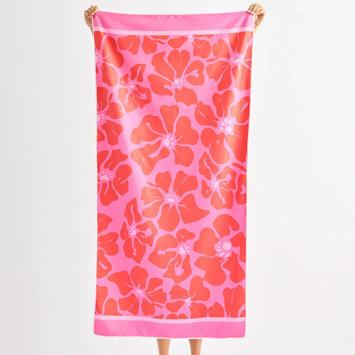 Mary Square Quick Dry Beach Towel - Garden Samba