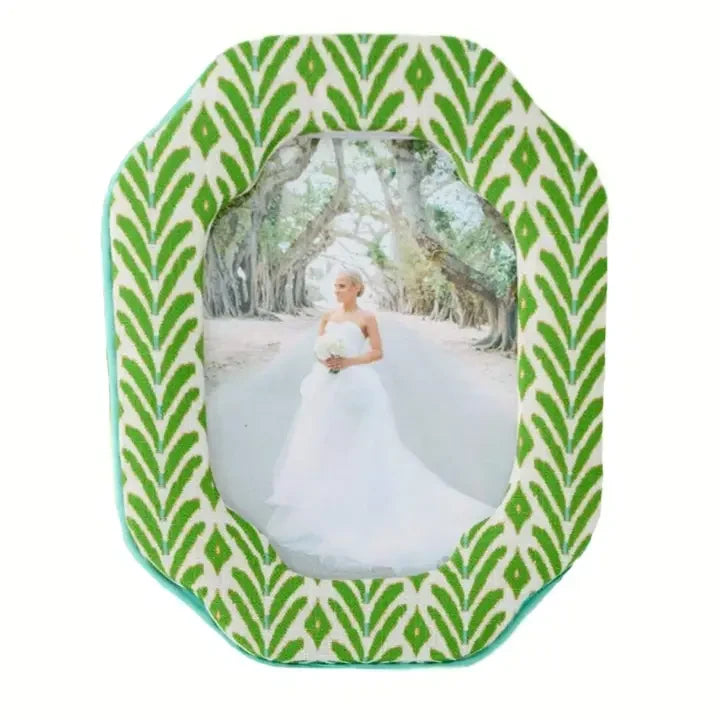 Laura Park Petite Frond Green Fabric Frame