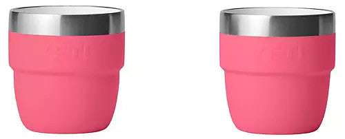 YETI 4 oz. Rambler Stackable Espresso Cups - Tropical Pink