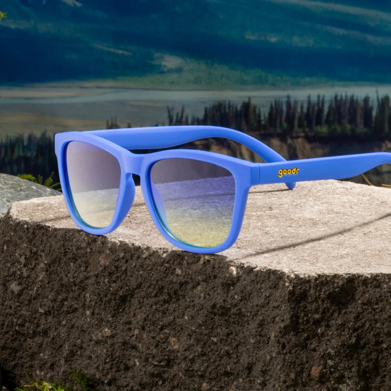 Goodr Blue Lobster’s Scuba Revenge Polarized Sunglasses