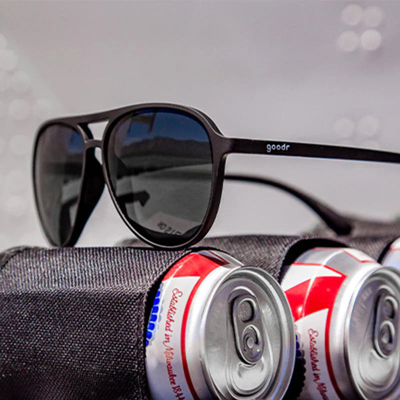 Goodr Operation: Blackout Polarized Sunglasses