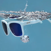 Goodr Tidal G Sunglasses - Sea Foam Party Favor