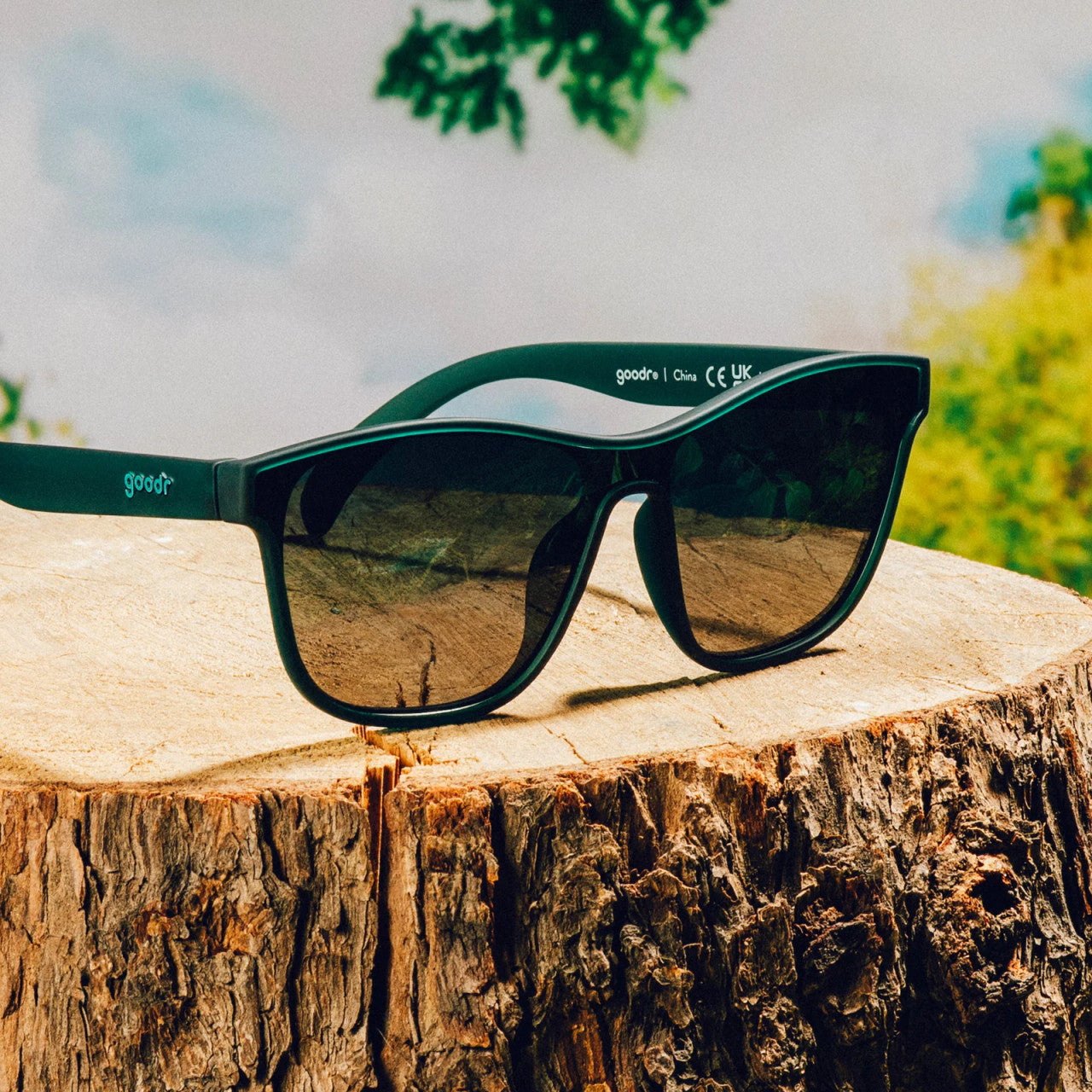 Goodr Underwhelming Alien Abduction Polarized Sunglasses
