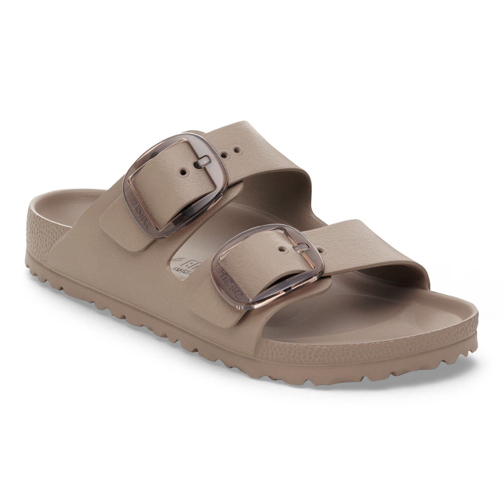 Birkenstock Arizona EVA Gray Taupe Waterproof Two-Strap Sandals