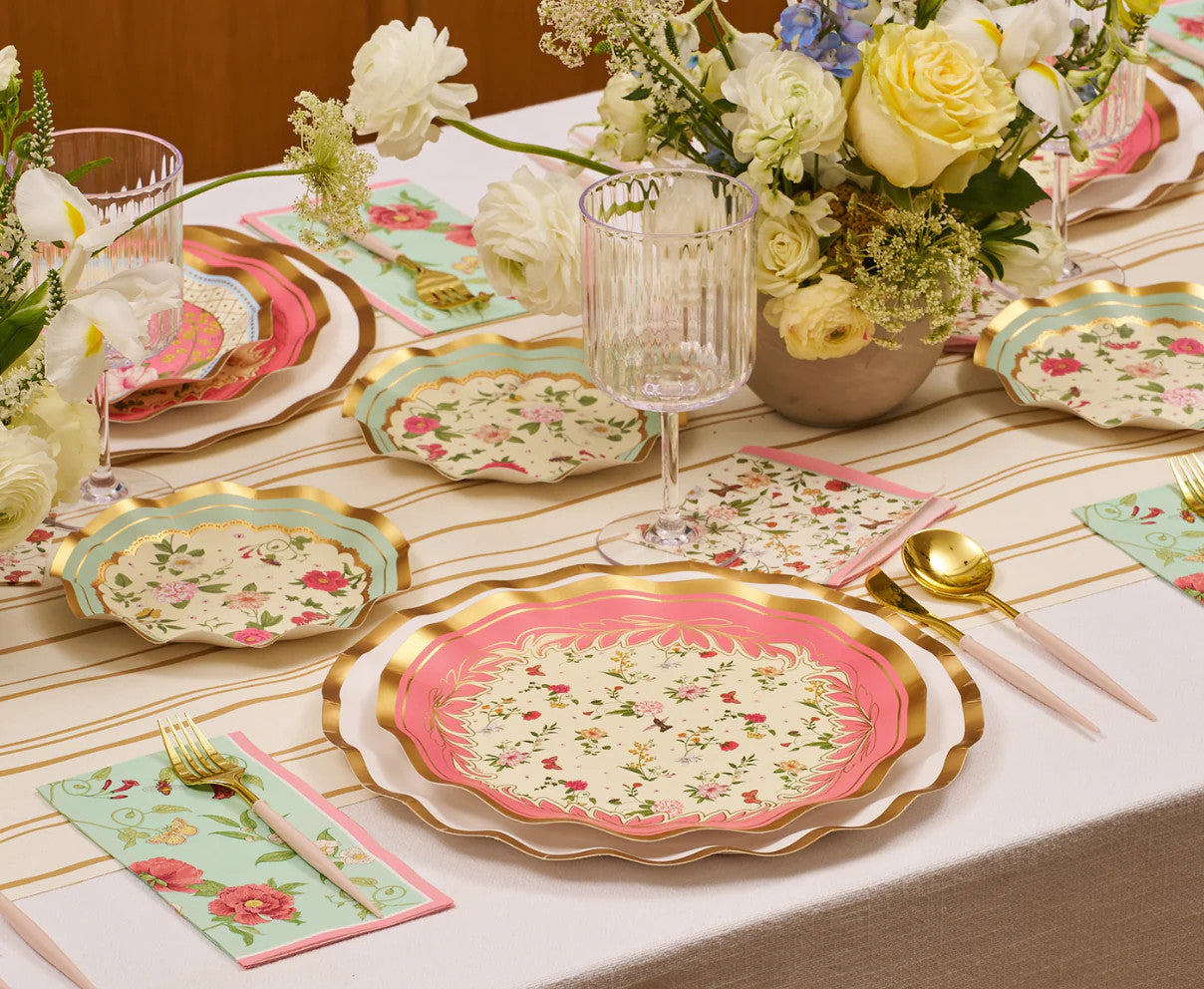 Sophistiplate Rococo Dinner Plates- 8pk