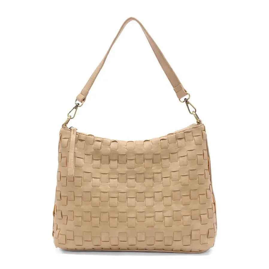 Joy Susan Winnie Woven Hobo - Buff