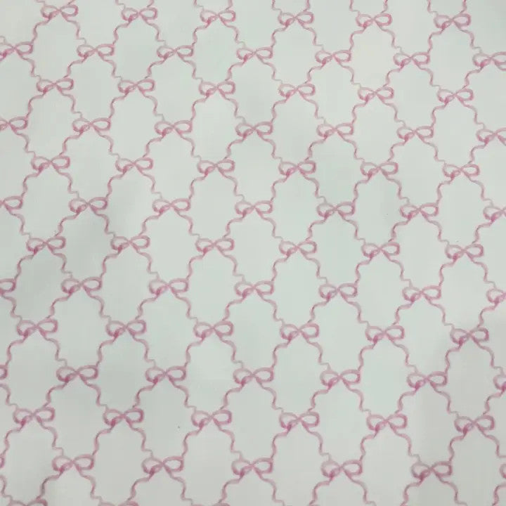 Hampton James Signature Catch All Bib - Pink Bows