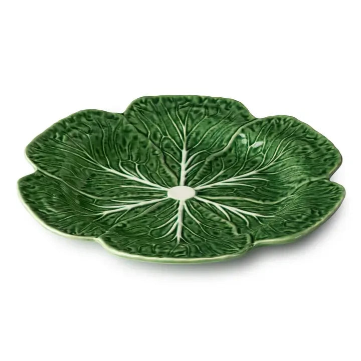Le Jardin Cabbage 3-D Round Platter - 13"