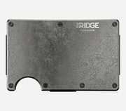 The Ridge Wallet Stonewashed Titanium - Money Clip