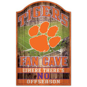 Wincraft Clemson Tigers Wood Sign